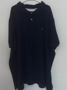 Nautica Men’s 6XL Polo Shirt Big & Tall Classic Fit Short Sleeve Navy